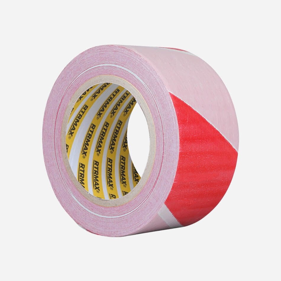 RNU201 Emniyet İkaz Bandı Kırmızı-Beyaz / 60 mm x 180 mt