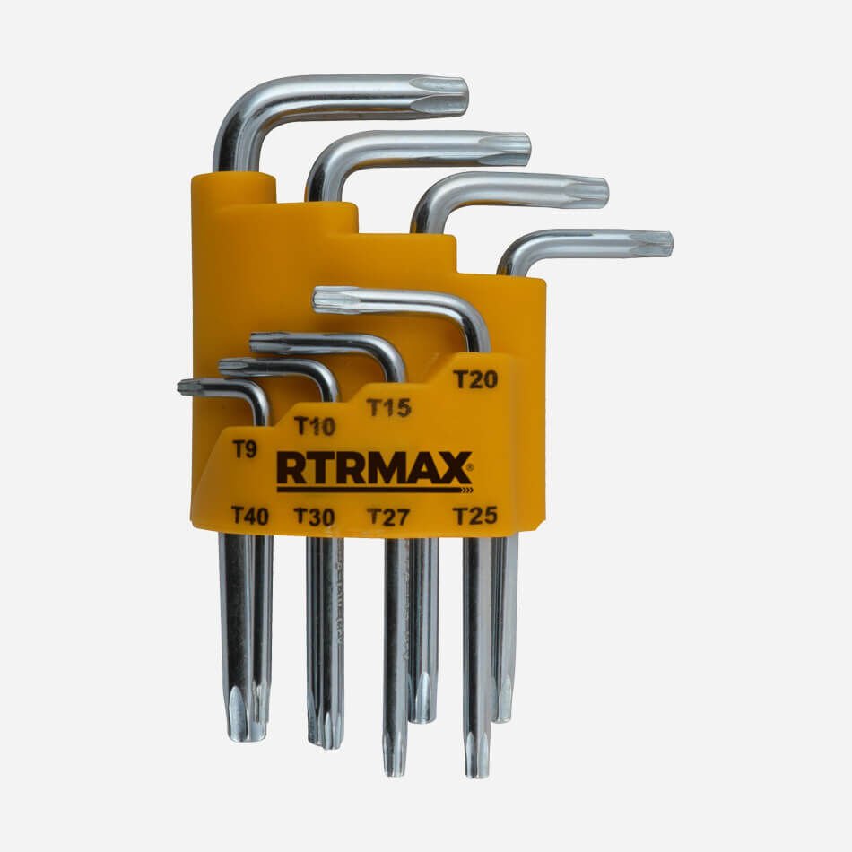RH03853 Kısa Torx Allen Anahtar Takımı - 8 Parça