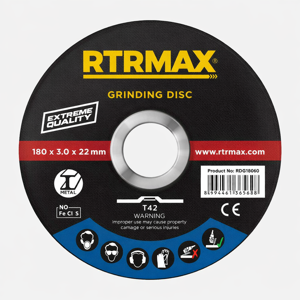 RDG18060 Metal Taşlama Diski 180 x 3.0 x 22 mm